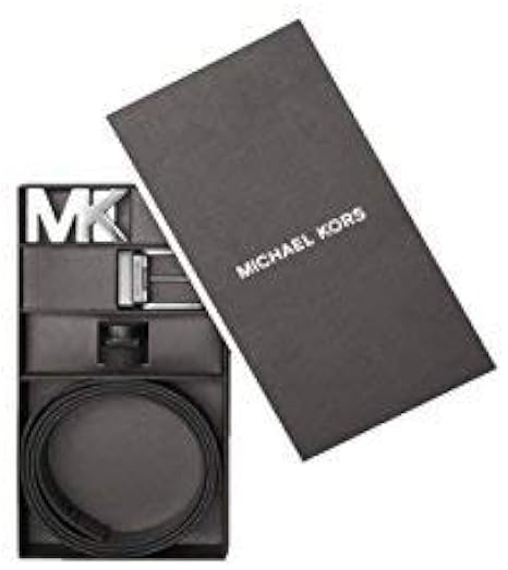 michael kors belt mens white