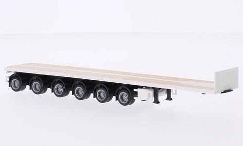 Nooteboom Ballasttrailer, white, Model Car, Ready-made, Herpa 1:87