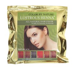 Lustrous Henna Soft Black- 100 Grams