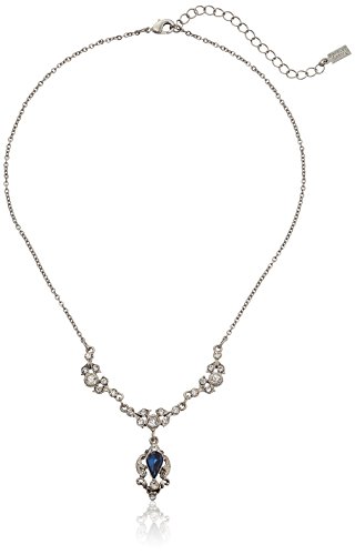 UPC 716806175070, Downton Abbey Silver-Tone Montana Blue Crystal Belle Epoch Pendant Necklace