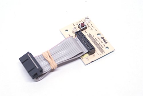 Original Genuine Dell Precision 470 Power Button Board and Ribbon Connection Cable Assembly Compatible Dell Pa