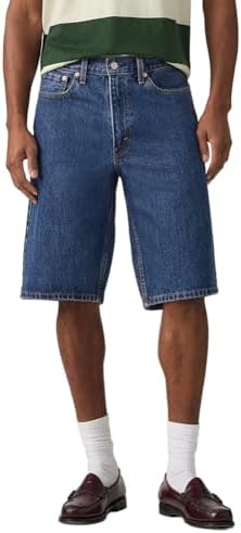 Levi's Men's 470 Baggy Shorts, (New) Fine Operation (No Stretch