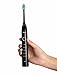 Sonic Electric Toothbrush Travel Rechargeable for Superior Dental Hygiene Daily Clean, Gum Care, Sensitive, Whitening, and Deep Clean Oral Health Micropulse Bristles with 4 Replacement Heads - Black
