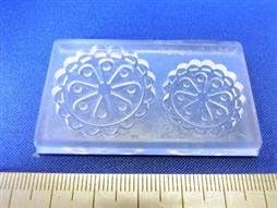 Dollshouse Lovely Plate Circle Silicon Mold C-501