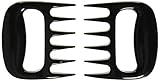 Happytimelol King Pulled Pork Shredder (Set of 2) – BBQ Meat Claws for Shredding H, Black