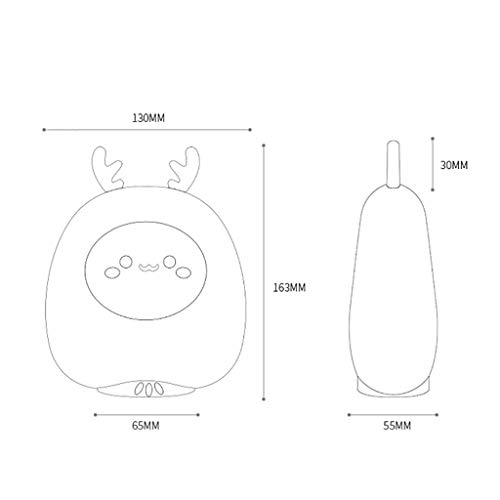 Fan-Ling Cute Cartoon Explosion-Proof Hand Warmer,Water Injection Hot Water Bottle,Large Portable Hand Warmer,Multi-Function Thermos,Fashionable and Colorful (Blue) - Thumbnail 2