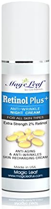 Magic Leaf Retinol Anti-Wrinkles Night Cream, 1 Ounce
