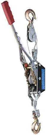 2 Ton Hand Puller Cable Puller Pulling Hand Power Winch Hoist Turfer 2000lb Trailer Car