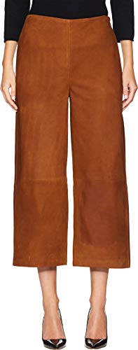 Vince Women's Suede Culottes, Auburn, 2 - Thumbnail 3