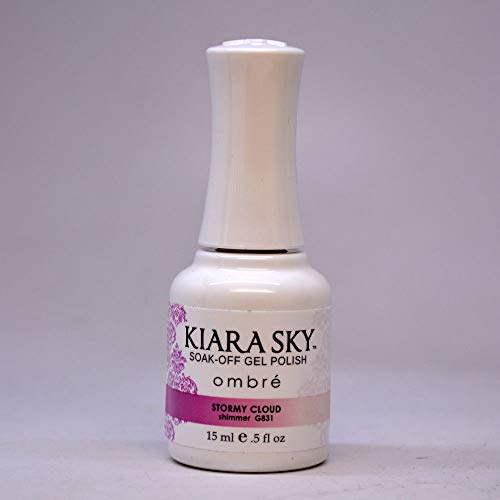 Kiara Sky Gel Polish, Stormy Cloud Ombre, 15 Gram Kiara Sky Gel Polish, Stormy Cloud Ombre, 15 Gram