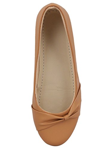 footshez women's tan casual bellies