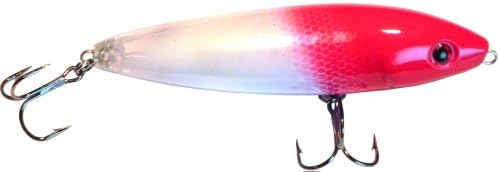 Livingston Lures 2397 Pro Sizzle SW Red White & True Fishing Terminal Tackle, Multicolor