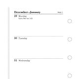 filoFax 68121 For 2016 Mini Week On Two Pages Diary