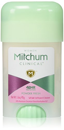 Mitchum Clinical (Women) Oxygen Odor Control Technology Soft Solid Anti-Perspirant & Deodorant (Pack of 3)