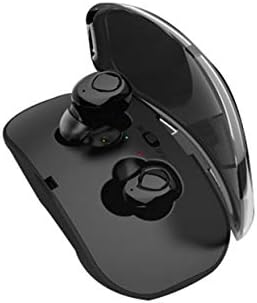 Navanya Couture N-C TWS Truly Wireless Earphones with Magnetic Charging Case, Water Proof, Mini Earbuds, Stereo Bluetooth Touch Control Headphones with Built-in Mic