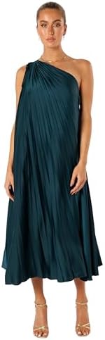 moon river one shoulder cutout dress Amazon.com: Moon River Women's one Shoulder Cut-Out Tiered Shirred midi  Dress, Navy, S : Clothing, Shoes & Jewelry