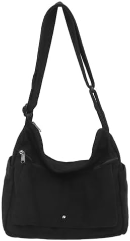 Prada Chain Shoulder Bag, Tessuto Nylon - Black - One Size