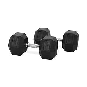 Body Built Hex Dumbbells Set, 32.5kg x 2