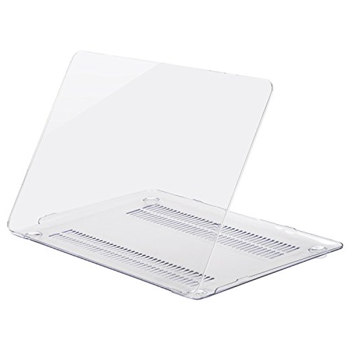 Mosiso Plastic Hard Case Cover for Macbook 12 Inch with Retina Display Model A1534 (Version 2017/2016/2015), Crystal Clear