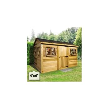 Cedarshed Shed 9 x 6 ft. Beach House Garden Shed