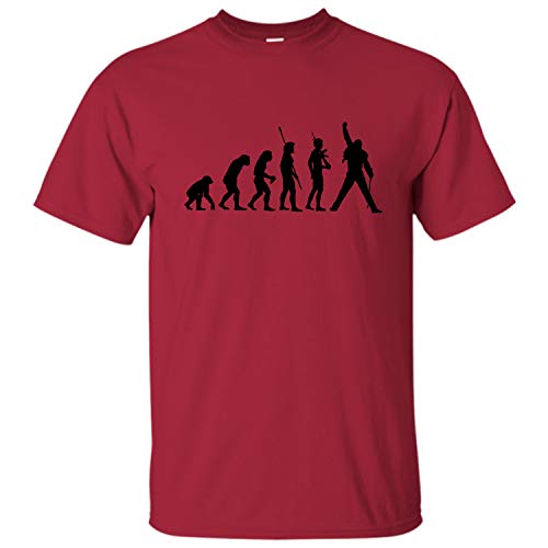 The Evolution to Freddie Mercury Shirt (Cardinal - XL)