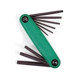 8 PIECES FOLDABLE HEXKEY WRENCH SET