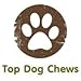 Top Dog Chews - All Natural Rawhide Dog Twists (100 Pack), Natural Chew Sticks for Healthy Teeth and Happy Dogs, Delicious Dog Treats for Canine Dental Care