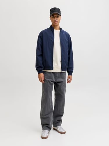 Jjecharge Stand Collar Bomber Noos, Blazer Azul Marino, X_s Hombre, Blazer Azul Marino, XS