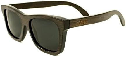 RawWood Originals Wooden Polarized Bamboo Wood Sunglasses 100% Floating Wayfarer Shades