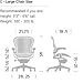 Herman Miller Classic Aeron Task Chair: Highly Adj w/Lumbar Pad - Tilit Limiter w/Seat Angle Adj - Fully Adj Vinyl Arms - Carpet Casters (Renewed)