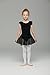 AUKARENY Ballet Leotard,Camisole TuTu Dress Leotard for Dance Gymnastics and Ballet (Toddler/Little Girl/Big Girl) (X-Small, Black)