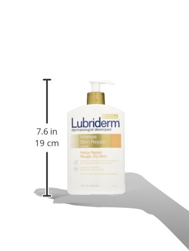 Lubriderm Intense Dry Skin Repair Lotion, 16 Fl. Oz. (Pack of 6)