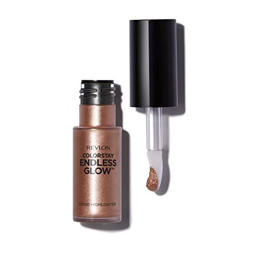 Revlon Colorstay Endless Glow Liquid Highlighter, Citrine, 0.3 Ounce - Thumbnail 4