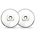 DT-DIATOOL 2pcs Aluminum Backer Pad 4 Inch Hook and Loop Backing pad 5/8-11 Arbor