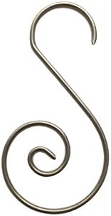 Warehouse 985 - Heavy Duty Ornament Hooks - Pack of 75 (Silver)