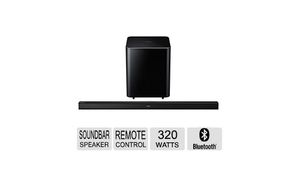 soundbar with active subwoofer