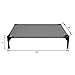 Veehoo Cooling Elevated Dog Bed, Portable Raised Pet Cot with Washable & Breathable Mesh, No-Slip Rubber Feet for Indoor & Outdoor Use, Medium, Silver Graythumb 3