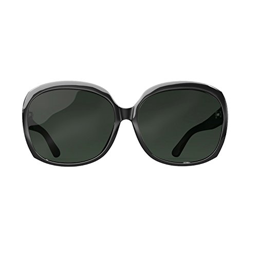 LianSan Acetate Oversized Women's Sunglasses Uv400 Protection Polarized Sunglasses Simple Sunglasses Lsp301H (POLARIZED BLACK) - Thumbnail 2