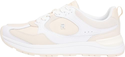 Fw0fw09034Low Top Fw0fw09034 - Zapatillas de Correr para Mujer, Blanco Blanco Crema Suave, 38 EU