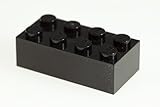 200x Lego Black 2x4 Bricks Super Pack