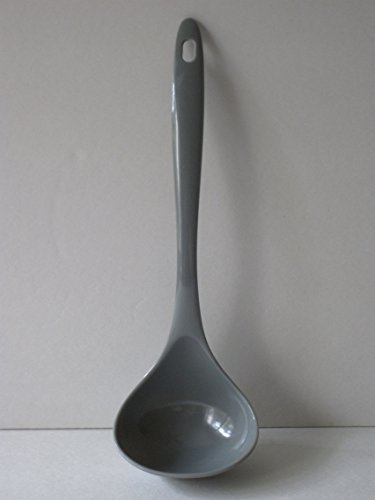 Grey Melamine Ladle 11 inches tall 3 3/8 Inches Wide Holds 3 Ounces