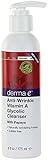 Derma E Natural Body Care Anti-Wrinkle Vitamin A Glycolic Cleanser - Papaya - 6 oz
