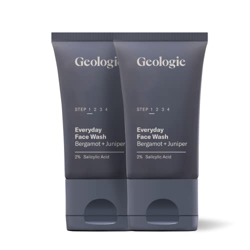 Geologie Exfoliating Salicylic Acid Face Cleanser 2Pack Daily