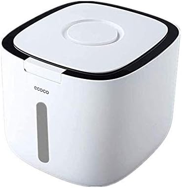 Amazon ごと米びつ米びつ櫃米計量カップ付き ブラック グレー 米びつ米櫃プラスチック 密閉 保存 おしゃれ スリムキッチン 収納 キッチンツール ブラック 米びつ オンライン通販