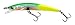 Yo-Zuri Crystal 3D Minnow Floating Lure, Banana Peel, 4-3/8-Inch