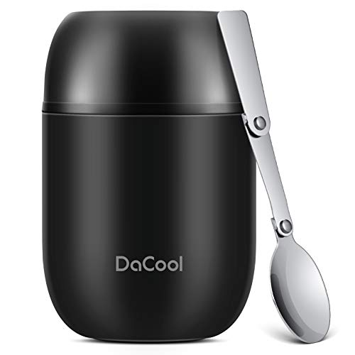 Insulated Lunch Container DaCool Insulated Food Jar 16 oz Stainless