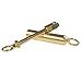 Cevinee trade; Mini Brass Spark Wheel Fire Starter and Waterproof Tinder Container, Portable One-hand Opreation Emergency Survival Set