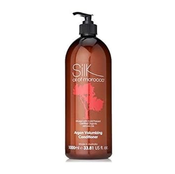 Seiden Öl von Marokko Volumising Haarspülung VOLUMEN Haarspülung Argan Oil Haarspülung Sulfat Frei Haarspülung für feines Haa
