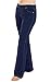 PajamaJeans Womens Stretch Jeans Bootcut - Jeans for Women, Indigo, L