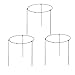 Amgate 3 Set Garden Mini Trellis Plant Support Pot, Dia 7